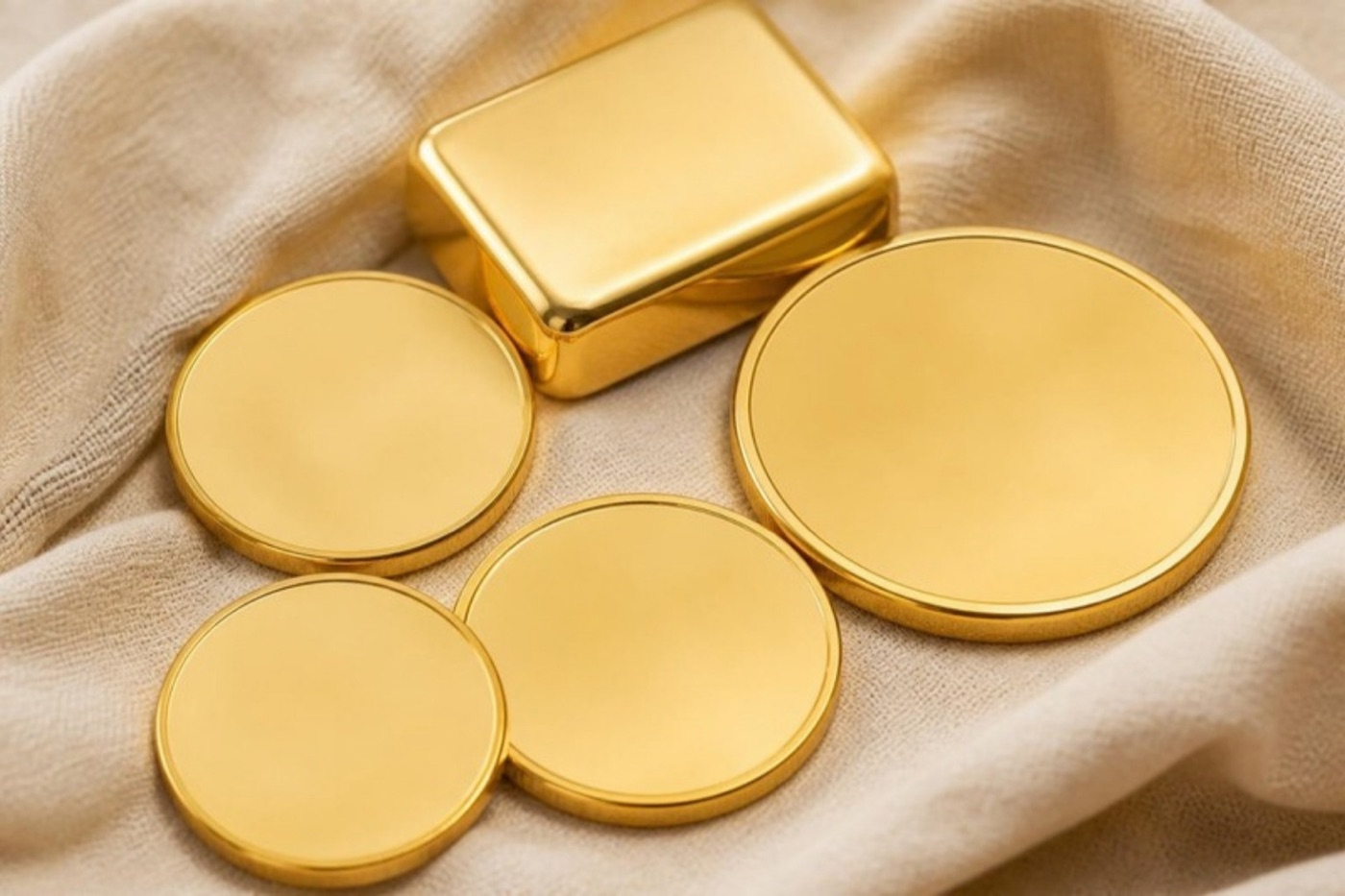 Gold coins & bar